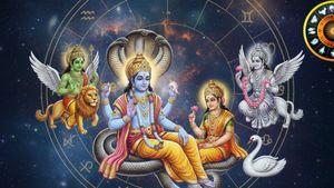 ಲಕ್ಷ್ಮಿ ನಾರಾಯಣ ಯೋಗ 2026: ಈ ರಾಶಿಗಳ ಜೀವನದಲ್ಲಿ ಆರ್ಥಿಕ ಕ್ರಾಂತಿ! ವಿದೇಶ ಪ್ರಯಾಣದ ಯೋಗ.. ಮನದಾಸೆ ಈಡೇರುವ ಕಾಲ