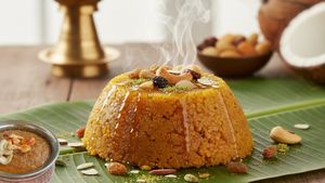 ದೇವಸ್ಥಾನದಲ್ಲಿ ನೀಡುವ ಸಿಹಿ ಪೊಂಗಲ್ ಹೀಗೆ ಮಾಡಿ! ಬಾಯಲ್ಲಿ ಇಟ್ಟರೆ ಕರಗುತ್ತೆ.. ಅತಿ ಸರಳ ರೆಸಿಪಿ