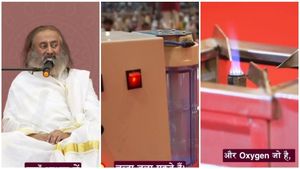 ಎಲ್‌ಜಿಪಿ ಬಳಸದೆ ನೀರಿನಿಂದ ಅಡುಗೆ ಮಾಡಿ: ರವಿಶಂಕರ್ ಗುರೂಜಿ ವಿಡಿಯೋ ವೈರಲ್