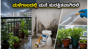 ಮಳೆಗಾಲದಲ್ಲಿ ಮನೆ ಹಾಳಾಗದಂತೆ ತಡೆಯುವುದು ಹೇಗೆ? ತೇವಾಂಶ ಮತ್ತು ಬೂಸು ತಡೆಯಲು ಈ ಸರಳ ಟಿಪ್ಸ್ ಪಾಲಿಸಿ
