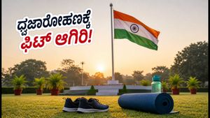 ರಾಷ್ಟ್ರಧ್ವಜ ಅಂಗೀಕಾರ ದಿನ: ಧ್ವಜಾರೋಹಣದ ವೇಳೆ ಲವಲವಿಕೆಯಿಂದ ಇರಲು ಈ 'ತ್ರಿವರ್ಣ' ವ್ಯಾಯಾಮಗಳನ್ನು ಮಾಡಿ!
