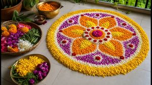 ಅಪಾರ್ಟ್‌ಮೆಂಟ್‌ನಲ್ಲಿ ಓಣಂ ಸಂಭ್ರಮ: 30 ನಿಮಿಷದಲ್ಲಿ ಸುಂದರ ಪೂಕಳಂ ಬಿಡಿಸುವುದು ಹೇಗೆ?