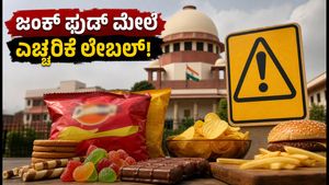 ಜಂಕ್ ಫುಡ್ ಪ್ಯಾಕೆಟ್ ಮೇಲೆ ಎಚ್ಚರಿಕೆ ಲೇಬಲ್ ಕಡ್ಡಾಯ: ಸುಪ್ರೀಂ ಕೋರ್ಟ್‌ನಿಂದ ಕಂಪನಿಗಳಿಗೆ ಖಡಕ್ ಎಚ್ಚರಿಕೆ!