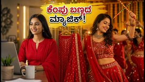 ನವರಾತ್ರಿ 3ನೇ ದಿನ: ಕೆಂಪು ಬಣ್ಣದ ಲುಕ್‌ನಲ್ಲಿ ಆಫೀಸ್‌ನಿಂದ ನೇರ ಗರ್ಬಾಗೆ ಮಿಂಚುವ ಸ್ಮಾರ್ಟ್ ಟಿಪ್ಸ್!