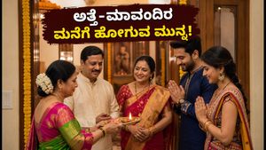 ನವರಾತ್ರಿ ಸಂಭ್ರಮ: ಅತ್ತೆ-ಮಾವಂದಿರ ಮನೆಗೆ ಹೋಗುವಾಗ ನವದಂಪತಿಗಳು ಮರೆಯದೆ ಪಾಲಿಸಬೇಕಾದ ಶಿಷ್ಟಾಚಾರಗಳಿವು!