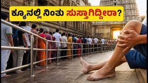 ದೇವಸ್ಥಾನದ ಉದ್ದದ ಕ್ಯೂನಲ್ಲಿ ನಿಂತು ಸುಸ್ತಾಗಿದ್ದೀರಾ? ನೋವು ಮರೆಸುವ 7 ನಿಮಿಷದ ಮ್ಯಾಜಿಕ್ ಟಿಪ್ಸ್ ಇಲ್ಲಿದೆ!