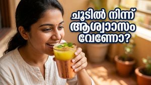 കത്തുന്ന വെയിലിൽ തളരുകയാണോ? ശരീരത്തെ തണുപ്പിക്കാൻ വീട്ടിലുണ്ടാക്കാം ഈ മാന്ത്രിക പാനീയങ്ങൾ