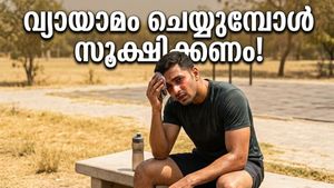 ഡൽഹിയിൽ 44 ഡിഗ്രി ചൂട്; വ്യായാമം ചെയ്യുന്നവർക്ക് എട്ടിന്റെ പണി കിട്ടാതിരിക്കാൻ ഈ മുൻകരുതലുകൾ വേണം!