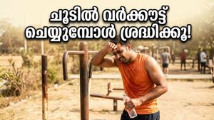 ഉഷ്ണതരംഗം കടുക്കുന്നു; കഠിനമായ ചൂടിൽ വർക്കൗട്ട് ചെയ്യുമ്പോൾ ജീവൻ കാക്കാൻ ഈ മുൻകരുതലുകൾ വേണം