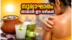 കഠിനമായ ചൂടിൽ തളരാതിരിക്കാം; സൂര്യാഘാതത്തെ പ്രതിരോധിക്കാൻ ഈ നാടൻ വഴികൾ അറിഞ്ഞിരിക്കേണ്ടത് അത്യാവശ്യം!