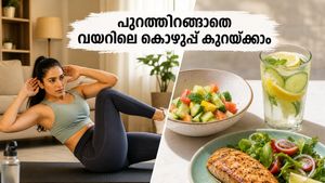 ഉഷ്ണതരംഗം ഭയക്കേണ്ട; വീട്ടിലിരുന്ന് തന്നെ വയറിലെ കൊഴുപ്പ് കുറയ്ക്കാൻ ഈ 15 മിനിറ്റ് വർക്കൗട്ട് മതി!