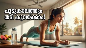 കടുത്ത ചൂടിലും തടി കുറയ്ക്കാം; വീട്ടിലിരുന്ന് സുരക്ഷിതമായി വ്യായാമം ചെയ്യാൻ ഇതാ ചില വഴികൾ