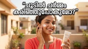 ചൂട് കടുക്കുന്നു! മെയ് മാസത്തിലെ ഉഷ്ണതരംഗത്തിൽ ചർമ്മം കരിഞ്ഞുപോകാതിരിക്കാൻ ഈ മുൻകരുതലുകൾ എടുക്കാം