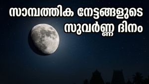 അവിട്ടം നക്ഷത്രത്തിലേക്ക് ചന്ദ്രൻ: സാമ്പത്തിക ഉയർച്ചയും ഭാഗ്യവും തേടിയെത്തുന്നു, ഈ രാശിക്കാർക്ക് ഇന്ന് സുവർണ്ണാവസരം!