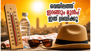 ഉഷ്ണതരംഗത്തിൽ ചർമ്മം കരിവാളിക്കുമോ? വെയിലത്ത് ഇറങ്ങും മുൻപ് ഈ കാര്യങ്ങൾ അറിഞ്ഞിരിക്കൂ, ചർമ്മം സുരക്ഷിതമാക്കാം