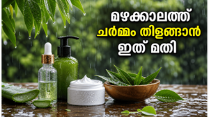 മഴക്കാലത്ത് ചർമ്മവും മുടിയും നശിക്കുന്നുണ്ടോ? ഈ ലളിതമായ മാറ്റങ്ങൾ വരുത്തിയാൽ തിളക്കം വീണ്ടെടുക്കാം