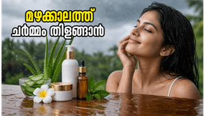മഴക്കാലത്തെ ഈർപ്പം ചർമ്മത്തെയും മുടിയെയും നശിപ്പിക്കുമോ? തിളക്കം നിലനിർത്താൻ ഈ കാര്യങ്ങൾ മറക്കരുത്