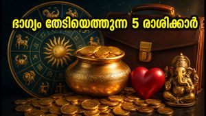 ഗുരു അസ്തമയത്തിലും ഭാഗ്യം തെളിയും: ഇന്ന് സാമ്പത്തിക നേട്ടവും കരിയർ ഉയർച്ചയും കാത്തിരിക്കുന്ന 5 രാശിക്കാർ