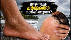കടലാക്രമണ ഭീഷണി: ഉപ്പുവെള്ളം ചർമ്മത്തെ നശിപ്പിക്കാതിരിക്കാൻ ഈ മുൻകരുതലുകൾ എടുക്കൂ