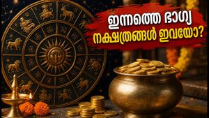 2026 ജൂലൈ 23 നക്ഷത്രഫലം: ഈ നക്ഷത്രക്കാർക്ക് ഇന്ന് ഭാഗ്യദിനം, കരിയറിലും സാമ്പത്തിക നേട്ടവും!