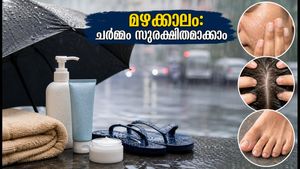 ഡൽഹിയിൽ കനത്ത മഴ; ചർമ്മവും മുടിയും സംരക്ഷിക്കാൻ ഈ മുൻകരുതലുകൾ അനിവാര്യം