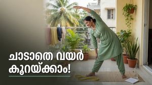 ചാടാതെ വയറിലെ കൊഴുപ്പ് കളയാം; മലൈക അറോറയുടെ 10 മിനിറ്റ് വർക്കൗട്ട് രഹസ്യം ഇതാ!