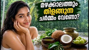 കർക്കടക മഴക്കാലത്ത് ചർമ്മവും മുടിയും സുരക്ഷിതമാണോ? തിളക്കം നിലനിർത്താൻ ഈ വഴികൾ പരീക്ഷിക്കൂ