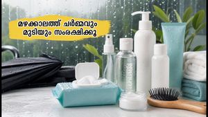 മുംബൈ മഴക്കാലം: ചർമ്മവും മുടിയും സുരക്ഷിതമാക്കാൻ ഈ ചെറിയ കാര്യങ്ങൾ ശ്രദ്ധിക്കൂ