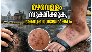 മുംബൈയിൽ റെഡ് അലർട്ട്; മഴവെള്ളത്തിലൂടെ നടക്കുമ്പോൾ ഈ അബദ്ധങ്ങൾ പറ്റരുത്, ആരോഗ്യം കാക്കാം