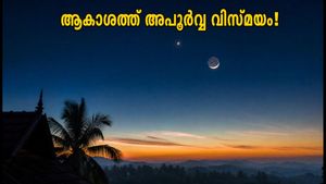 ജൂലൈ 11-ന് ആകാശത്ത് വിസ്മയം; ചന്ദ്രനും ചൊവ്വയും നേർരേഖയിൽ, കാണേണ്ട സമയം ഇതാ!
