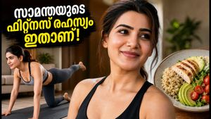 സാമന്തയുടെ 'ചബ്ബി ചീക്സ്' വൈറൽ; കഠിനമായ വർക്കൗട്ടുകൾ വേണ്ട, ഫിറ്റ്നസ് രഹസ്യം ഇതാണ്!