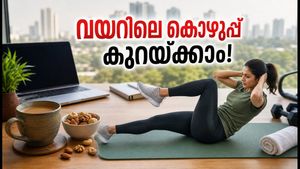 മഴക്കാലത്ത് വർക്ക് ഫ്രം ഹോം; വയറിലെ കൊഴുപ്പ് കുറയ്ക്കാൻ ഈ 10 മിനിറ്റ് വ്യായാമങ്ങൾ പരീക്ഷിക്കൂ!