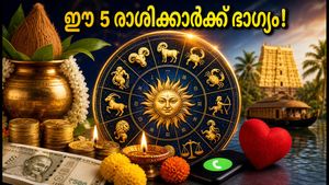 സ്വാതന്ത്ര്യദിനത്തിൽ ഭാഗ്യരാശികൾക്ക് ധനനേട്ടം: ഈ 5 രാശിക്കാർക്ക് ഇന്ന് സുവർണ്ണാവസരം!
