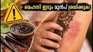 ആഘോഷങ്ങൾക്കിടയിൽ മെഹന്ദി ഇടുന്നവരാണോ? കടും കറുപ്പ് നിറം നൽകുന്ന 'ബ്ലാക്ക് ഹെന്ന'യിലെ ഈ അപകടം അറിയാതെ പോകരുത്