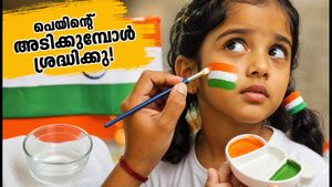 സ്വാതന്ത്ര്യദിനം: കുട്ടികളുടെ മുഖത്ത് പെയിന്റ് അടിക്കുമ്പോൾ ഈ കാര്യങ്ങൾ ശ്രദ്ധിച്ചില്ലെങ്കിൽ പണി പാളും