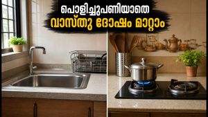 അടുക്കളയിൽ സിങ്കും സ്റ്റൗവും അടുത്താണോ? പൊളിച്ചുപണിയാതെ വാസ്തു ദോഷം മാറ്റാൻ ഈ എളുപ്പവഴികൾ പരീക്ഷിക്കൂ