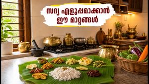 ഓണസദ്യ ഒരുക്കുമ്പോൾ അടുക്കളയിൽ ഈ മാറ്റങ്ങൾ വരുത്തൂ; സമയം ലാഭിക്കാം, പണിയും കുറയും