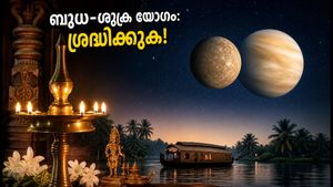 2026 ഓഗസ്റ്റ് 13: ബുധ-ശുക്ര യോഗം; ഈ രാശിക്കാർക്ക് വൻ നേട്ടം, സാമ്പത്തിക ഇടപാടുകളിൽ ജാഗ്രത!