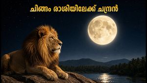 ചന്ദ്രൻ ചിങ്ങം രാശിയിലേക്ക്: ഈ മാറ്റം ജീവിതത്തിൽ വലിയ വഴിത്തിരിവാകും, ശ്രദ്ധിക്കേണ്ട കാര്യങ്ങൾ ഇതാ