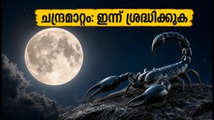 വൃശ്ചിക രാശിയിലെ ചന്ദ്രമാറ്റം: അനിഴം നക്ഷത്രത്തിലേക്ക് ചന്ദ്രൻ എത്തുമ്പോൾ ഇന്ന് ശ്രദ്ധിക്കേണ്ട കാര്യങ്ങൾ