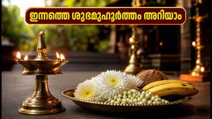 ചന്ദ്രൻ ചിങ്ങം രാശിയിലേക്ക്: ഇന്നത്തെ ശുഭമുഹൂർത്തം നോക്കി കാര്യങ്ങൾ ചെയ്താൽ നേട്ടം ഇരട്ടി!