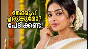 ഓണം മേക്കപ്പ് ഉരുകിപ്പോകുമോ? ഈർപ്പമുള്ള കാലാവസ്ഥയിലും മേക്കപ്പ് കേടാകാതെ തിളങ്ങാൻ ഈ വിദ്യകൾ പരീക്ഷിക്കൂ