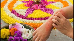 ഓണത്തിന് പൂക്കളമിടുമ്പോൾ കൈകളിൽ ചൊറിച്ചിലും അലർജിയും? ആഘോഷം സുരക്ഷിതമാക്കാൻ ഈ മുൻകരുതലുകൾ മറക്കരുത്