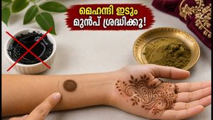 രാഖി മെഹന്ദി: കറുപ്പ് ഹെന്ന അപകടം, അലർജി ഒഴിവാക്കാൻ 12 മണിക്കൂർ പാച്ച് ടെസ്റ്റ് നിർബന്ധം!