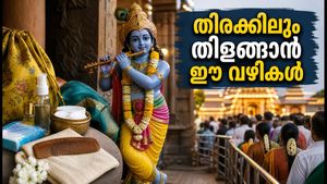 ശ്രീകൃഷ്ണ ജയന്തി: ക്ഷേത്രത്തിലെ തിരക്കിലും വിയർപ്പിലും ചർമ്മവും മുടിയും തിളങ്ങാൻ ഈ ലളിത വഴികൾ