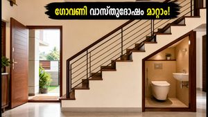 വീടിന്റെ പ്രധാന വാതിലിന് നേരെ ഗോവണിയാണോ? വാസ്തുദോഷം മാറ്റാൻ ഈ ലളിത വഴികൾ പരീക്ഷിക്കൂ!
