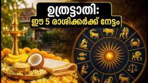 ഉത്രട്ടാതി നാളിലെ ശുഭമുഹൂർത്തങ്ങൾ: ഈ 5 രാശിക്കാർക്ക് ഇന്ന് നേട്ടങ്ങളുടെ ദിനം!