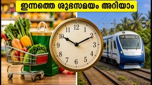 2026 സെപ്റ്റംബർ 15: ഇന്നത്തെ ഭദ്രകാൾ സമയം അറിയാമോ? ശുഭകാര്യങ്ങൾ തുടങ്ങാൻ ഈ സമയം ശ്രദ്ധിക്കൂ!