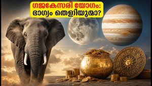2026 സെപ്റ്റംബർ 22: ഗജകേസരി യോഗം വന്നെത്തി; ഈ രാശിക്കാർക്ക് വരാനിരിക്കുന്നത് വൻ നേട്ടങ്ങൾ!