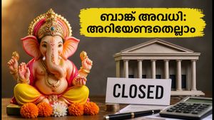 ഗണേശചതുർഥി: ഇന്ന് ബാങ്കുകൾക്കും ഓഹരി വിപണിക്കും അവധി; ഇടപാടുകൾ തടസ്സപ്പെടുമോ?